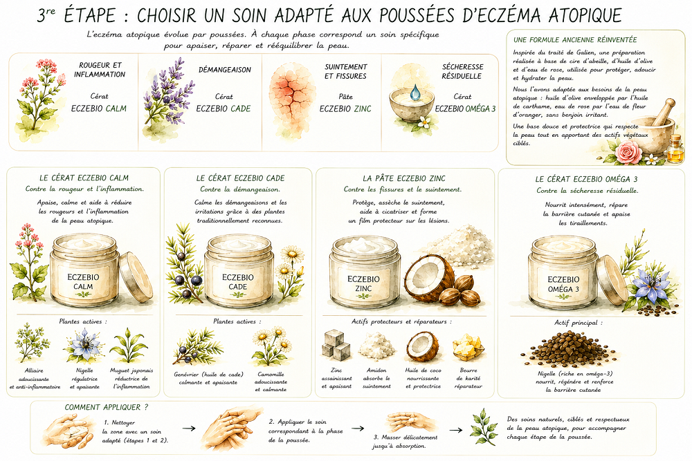 tariter l'eczema